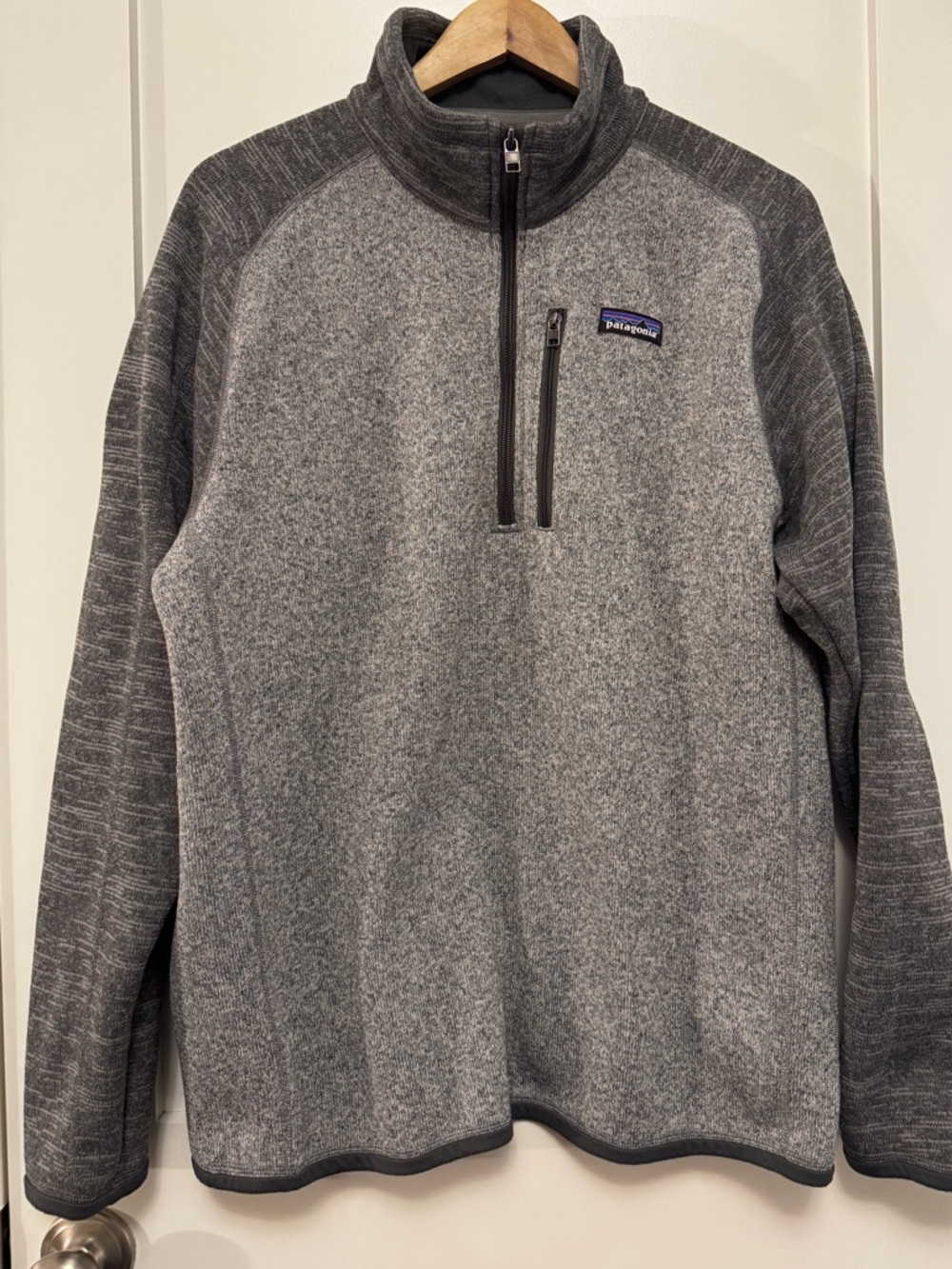 PATAGONIA BETTER SWEATER 1/4 ZIP MEN'S Large